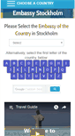 Mobile Screenshot of embassystockholm.com
